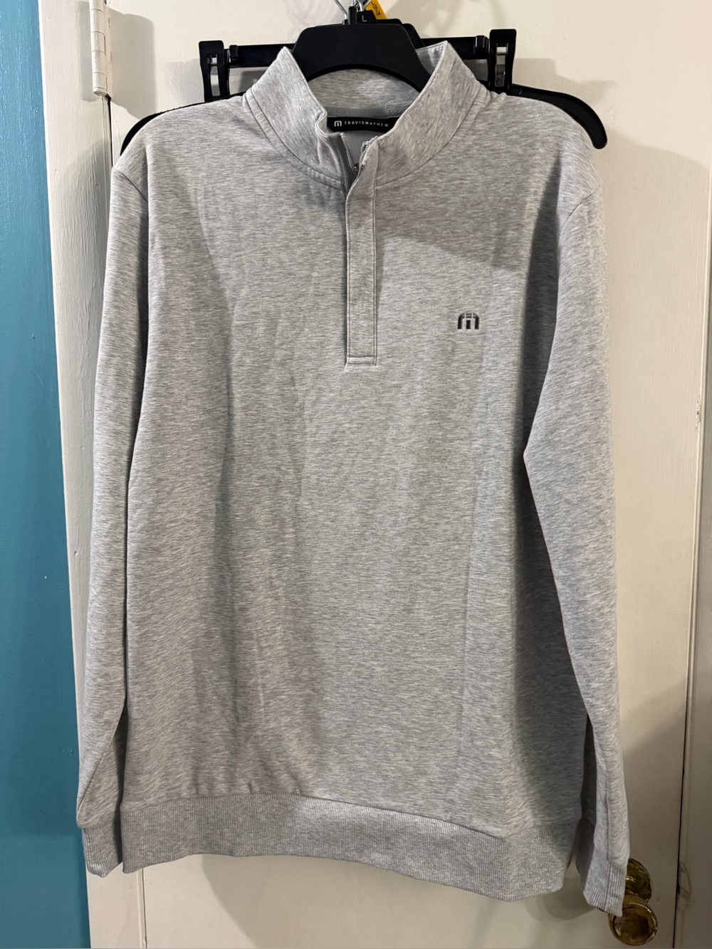 Travis Matthew Cloud 2.0 Quarter Zip Pullover Size Large